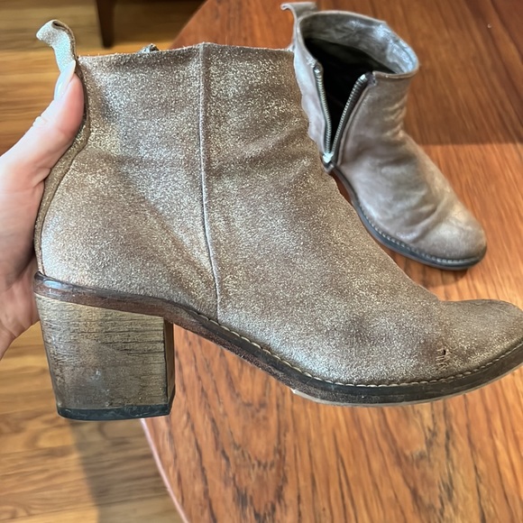 Diesel metallic pink Chelsea boots - Picture 2 of 8